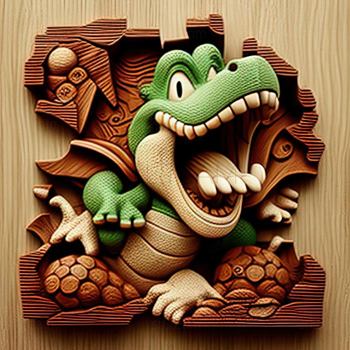 Characters st Yoshi from Super Mario World